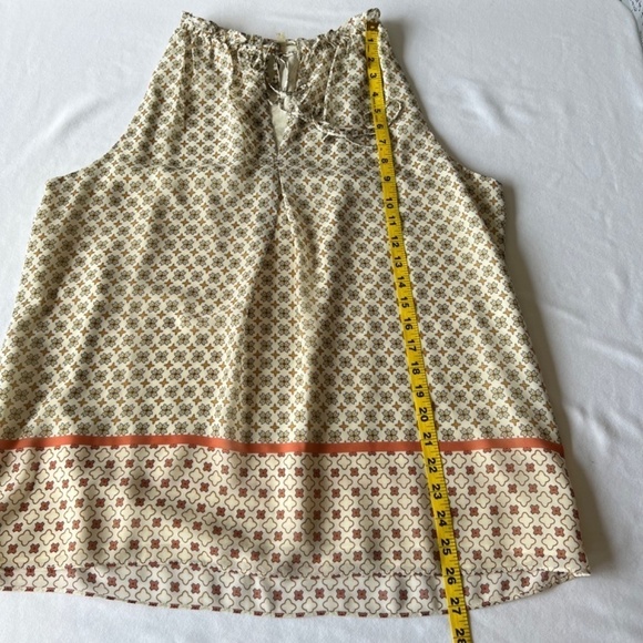 Max Studio tie gathered collar in a cool, lightweight fabric - Picture 7 of 9